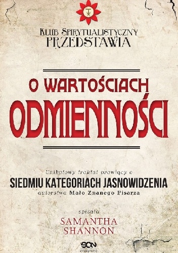 Okładka: Samantha Shannon - O wartościach odmienności