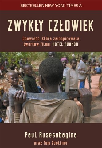 Okładka: Paul Rusesabagina - Zwykły człowiek