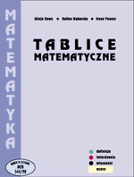 Okładka: Alicja Cewe - Tablice matematyczne