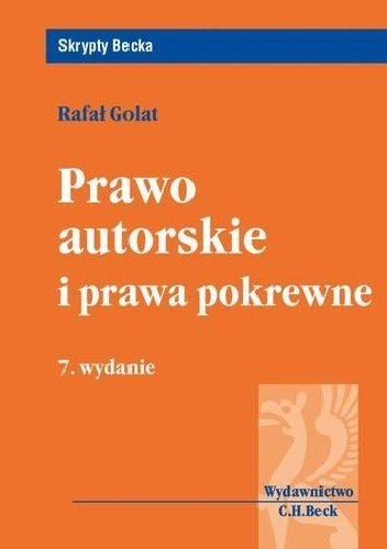 Rafał Golat - Prawo autorskie i prawa pokrewne