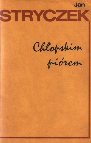 Okładka: Jan Stryczek - Chłopskim piórem