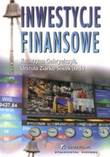Okładka: Katarzyna Gabryelczyk - Inwestycje finansowe