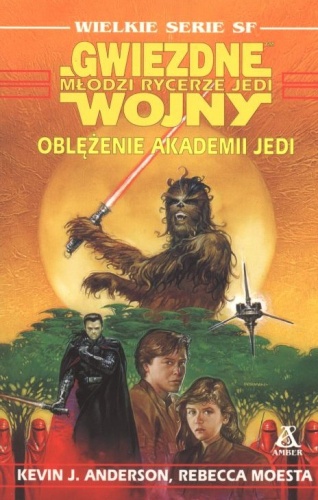 Okładka: Kevin J. Anderson - Oblężenie akademii Jedi