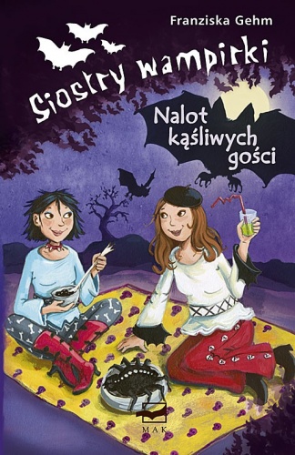 Okładka: Franziska Gehm - Siostry wampirki. Nalot kąśliwych gości