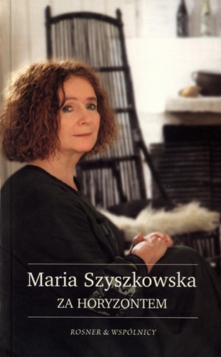 Okładka: Maria Szyszkowska - Za horyzontem