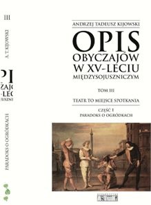 Okładka: Andrzej Tadeusz Kijowski - Paradoks o ogródkach
