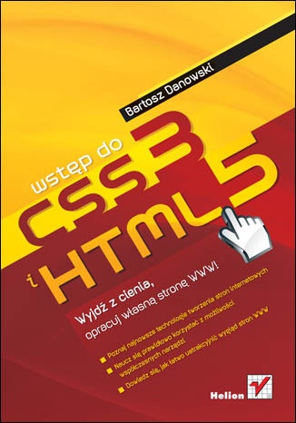 Okładka: Bartosz Danowski - Wstęp do HTML5 i CSS3