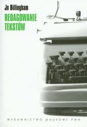 Okładka: Jo Billingham - Redagowanie tekstów