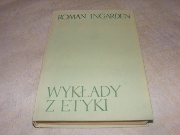 Okładka: Roman Ingarden - Wykłady z etyki