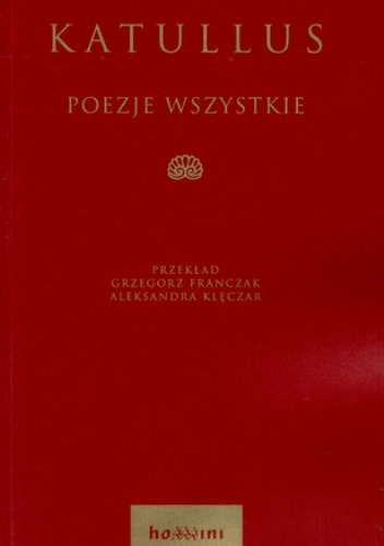 Okładka:  Katullus - Poezje wszystkie