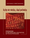 Okładka: Piotr Francuz - Liczby nie wiedzą, skąd pochodzą: Przewodnik po metodologii i statystyce nie tylko dla psychologów