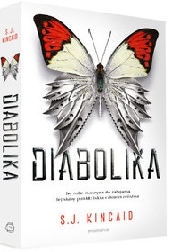 Okładka: S.J. Kincaid - Diabolika