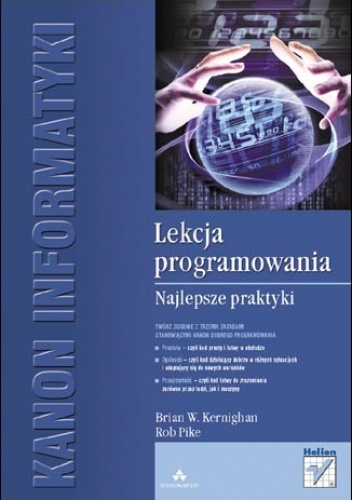 Okładka: Brian W. Kernighan - Lekcja programowania. Najlepsze praktyki