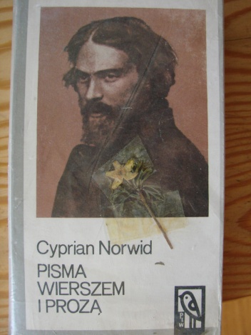 Okładka: Cyprian Kamil Norwid - Pisma wierszem i prozą