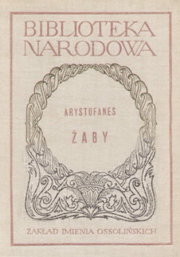Okładka:  Arystofanes - Żaby