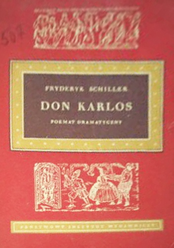 Okładka: Friedrich Schiller - Don Karlos