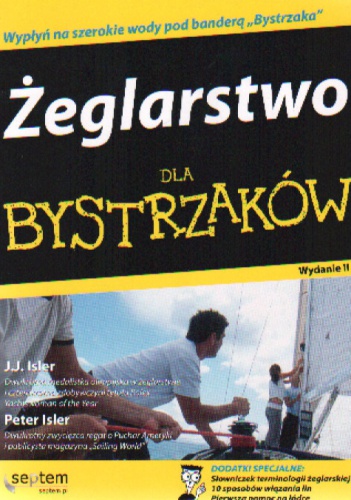 Okładka:  JJ Isler - Żeglarstwo dla bystrzaków. Wydanie II