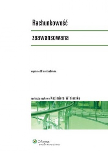 Okładka: Kazimiera Winiarska - Rachunkowość zaawansowana
