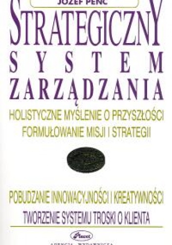 Okładka: Józef Penc - Strategiczny system zarządzania