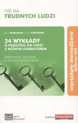 Okładka:  Rick Brinkman Rick Kirschner - Nie ma trudnych ludzi