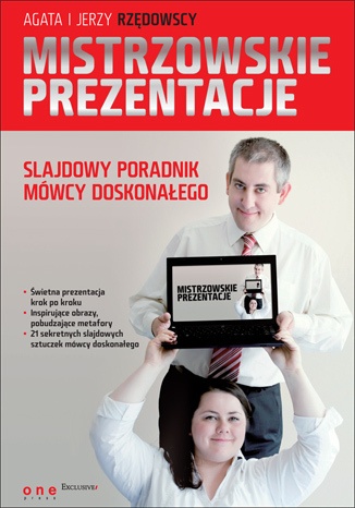 Okładka: Jerzy Rzędowski - Mistrzowskie prezentacje - slajdowy poradnik mówcy doskonałego