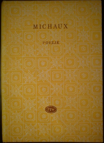 Okładka: Henri Michaux - Poezje