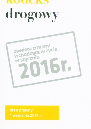 Okładka: Anna Prus - Kodeks drogowy