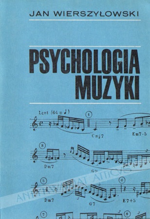 Okładka: Jan Wierszyłowski - Psychologia muzyki
