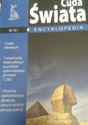 Okładka:  - Mini encyklopedia. Cuda świata