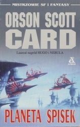 Okładka: Orson Scott Card - Planeta spisek