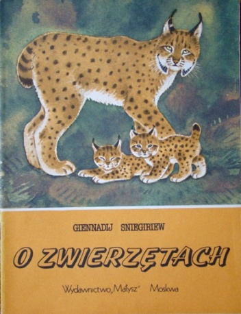 Okładka: Giennadij Sniegiriew - O zwierzętach