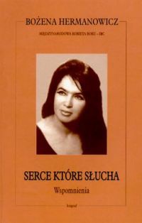 Okładka:  Bożna hermanowicz - Serce które słucha wspomnienia
