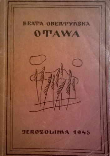 Okładka: Beata Obertyńska - Otawa. Wiersze dawne i nowe