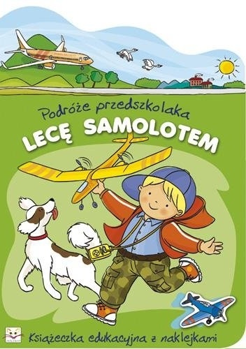 Okładka: Renata Wiącek - Lecę samolotem. Podróże przedszkolaka