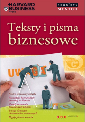 Okładka: Harvard Business School Press - Teksty i pisma biznesowe. Osobisty mentor - Harvard Business Press