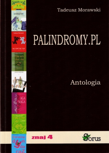 Okładka: Tadeusz Morawski - Palindromy.pl. Antologia