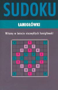 Okładka:  praca zbiorowa - Sudoku łamigłówki