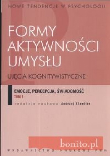 Okładka: Andrzej Klawiter - Formy aktywności umysłu