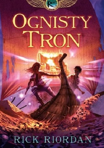 Okładka: Rick Riordan - Ognisty tron