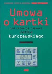 Okładka: Jacek Kurczewski - Umowa o kartki