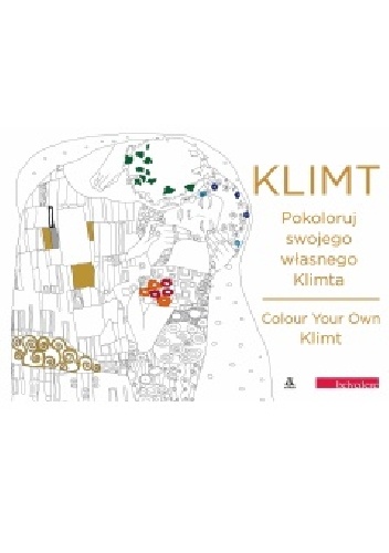 Okładka:  praca zbiorowa - Klimt. Pokoloruj swojego własnego Klimta