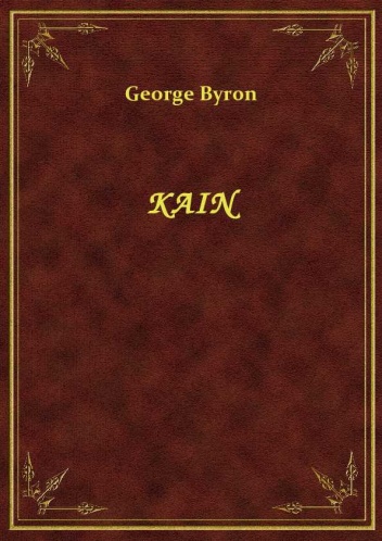 Okładka: George Gordon Byron - Kain