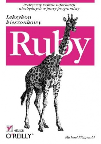 Okładka: Michael Fitzgerald - Ruby. Leksykon kieszonkowy