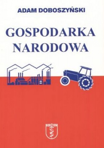 Okładka: Adam Doboszyński - Gospodarka narodowa
