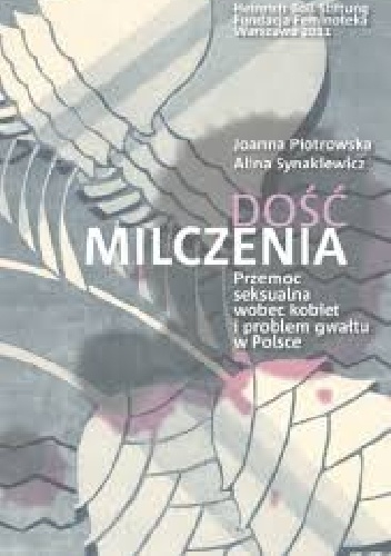 Okładka: Monika Płatek - Dość milczenia. Przemoc seksualna wobec kobiet i problem gwałtu w Polsce