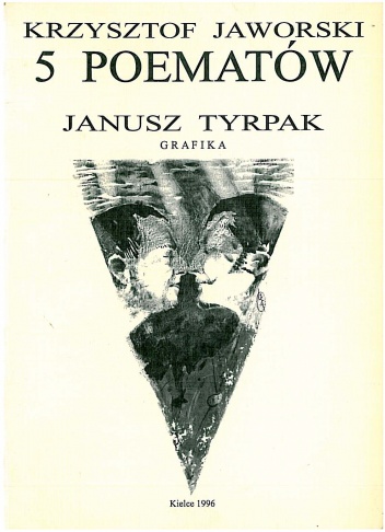 Okładka: Krzysztof Jaworski - 5 poematów