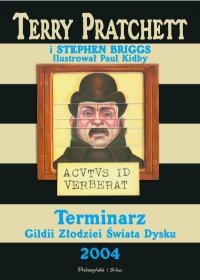 Okładka: Terry Pratchett - Terminarz Gildii Złodziei Świata Dysku