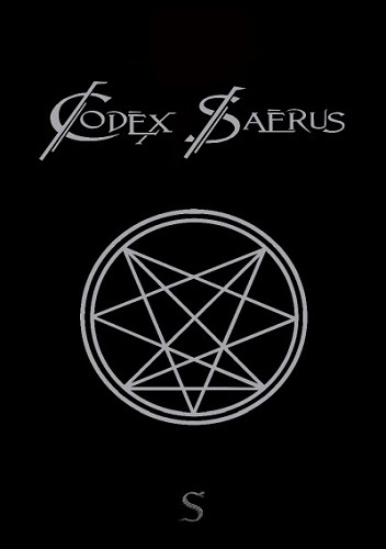 Okładka:  Order of Nine Angles - Codex Saerus. Czarna Księga Szatana