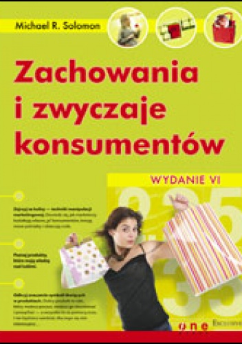 Okładka: Michael R. Solomon - zachowania i zwyczaje konsumentów. Wydanie VI