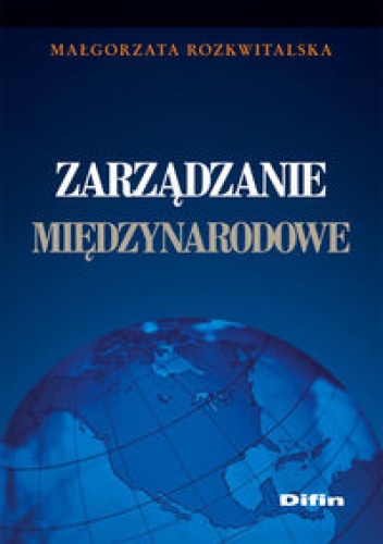 Okładka: Małgorzata Rozkwitalska - zarządzanie międzynarodowe